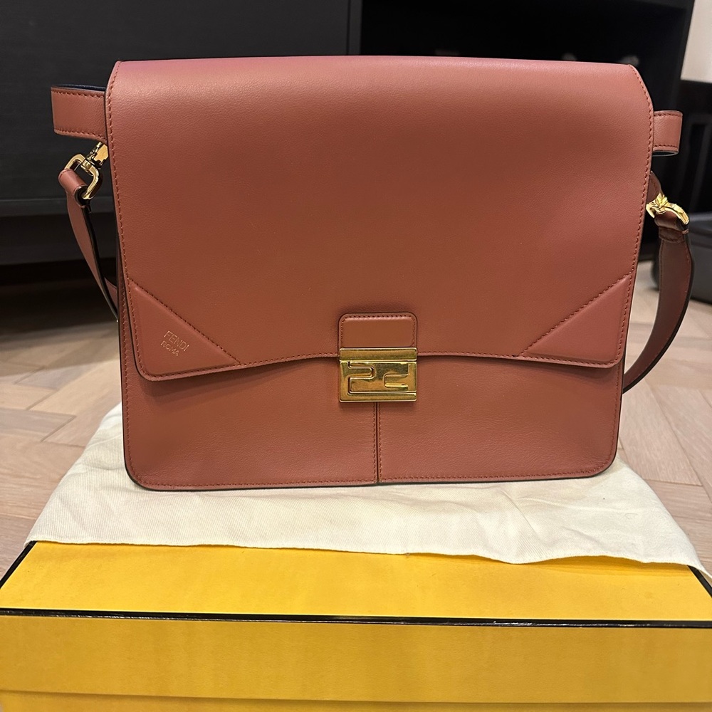 Fendi Kanu Bag Rust